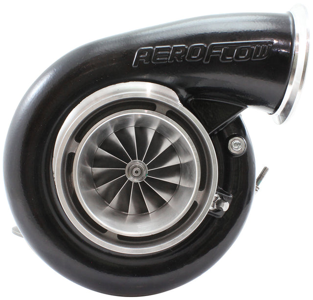 Boosted 7682 1.28 V-Band Inlet V-Band Outlet G45 1500 Black AF8005-4099BLK - Aeroflow