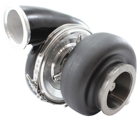 Boosted 7682 1.28 V-Band Inlet V-Band Outlet G45 1500 Black AF8005-4099BLK - Aeroflow
