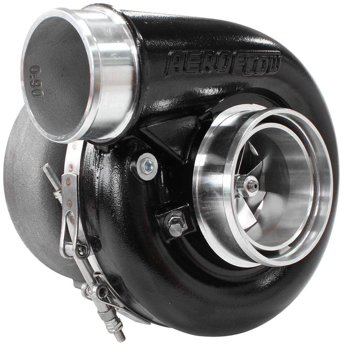 Boosted 7375 1.1 V-Band Reverse V-Band Outlet G42 Black AF8005-4108BLK - Aeroflow