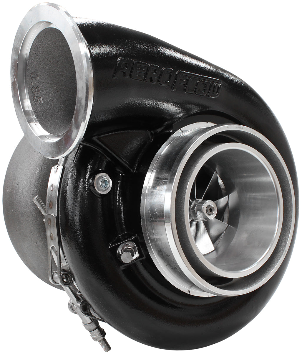 Boosted 7975 1.15 Reverse Rotadual V-Band Outlet G42 Black AF8005-4111BLK - Aeroflow