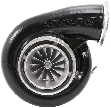 Boosted 8082 1.28 V-Band Inlet V-Band Outlet G45 1600 Black AF8005-4206BLK - Aeroflow