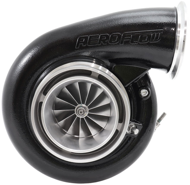 Boosted 8082 1.28 V-Band Inlet V-Band Outlet G45 1600 Black AF8005-4206BLK - Aeroflow