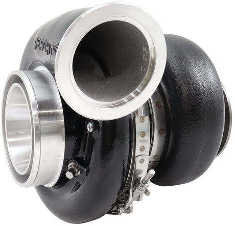 Boosted 8082 1.28 V-Band Inlet V-Band Outlet G45 1600 Black AF8005-4206BLK - Aeroflow