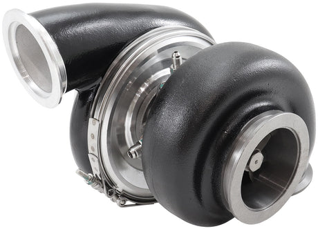 Boosted 8082 1.28 V-Band Inlet V-Band Outlet G45 1600 Black AF8005-4206BLK - Aeroflow