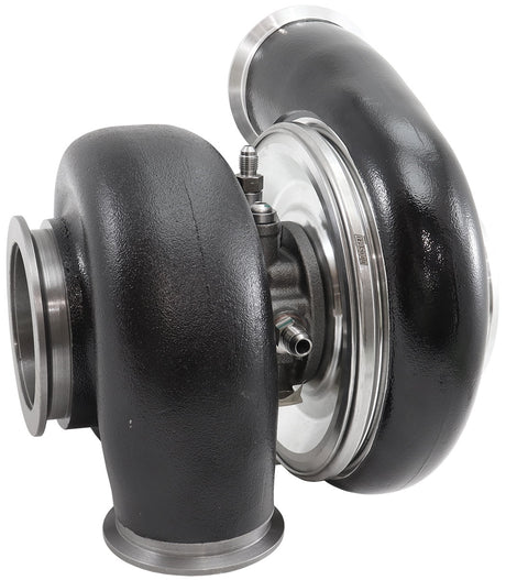 Boosted 8082 1.28 V-Band Inlet V-Band Outlet G45 1600 Black AF8005-4206BLK - Aeroflow