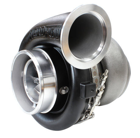Boosted 8077 1.26 T6 Twin Entry V-Band Outlet GTX4508 Black AF8005-6000BLK - Aeroflow