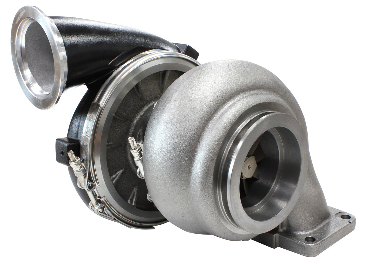 Boosted 8077 1.26 T6 Twin Entry V-Band Outlet GTX4508 Black AF8005-6000BLK - Aeroflow