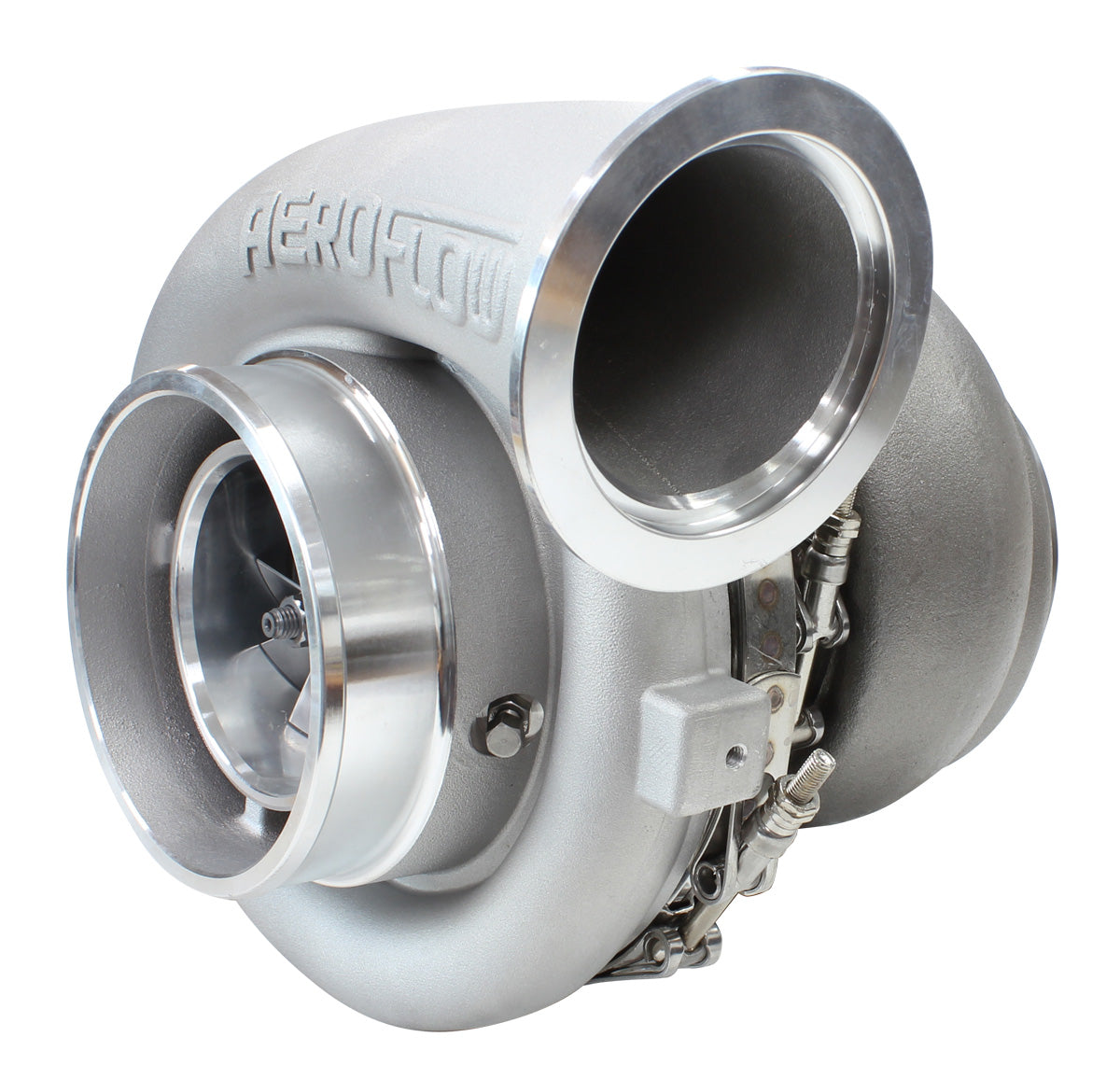 Boosted 8077 1.26 T6 Twin Entry V-Band Outlet GTX4508 Natural AF8005-6000 - Aeroflow