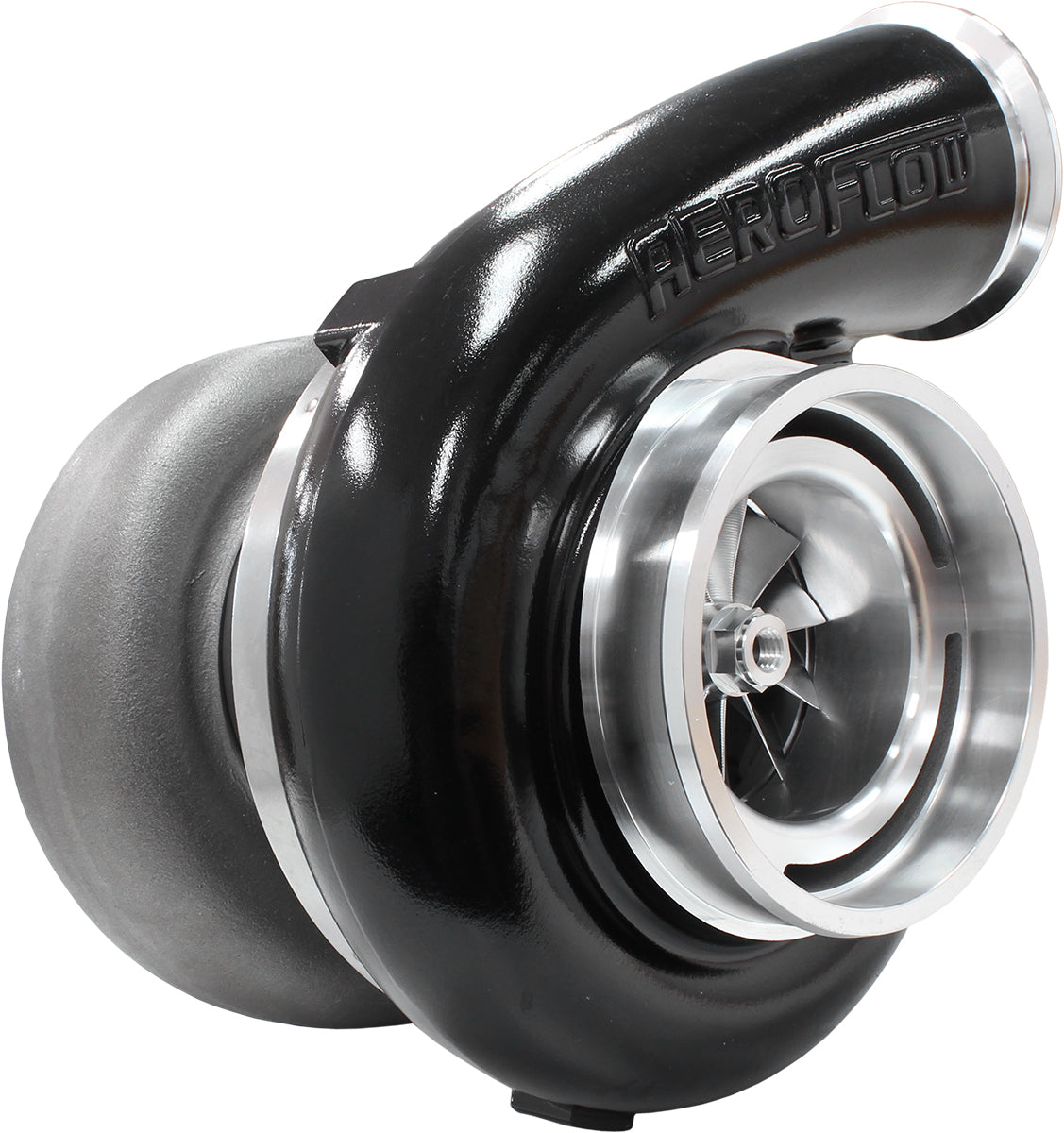 Boosted 94103 1.24 T6 V-Band Outlet GTX5533 Black AF8005-6005BLK - Aeroflow