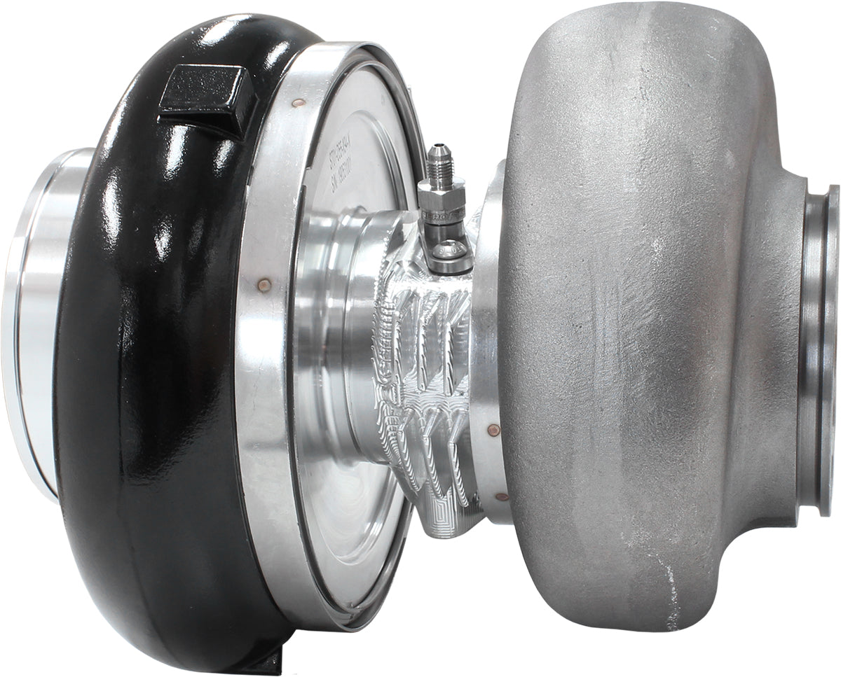 Boosted 94103 1.24 T6 V-Band Outlet GTX5533 Black AF8005-6005BLK - Aeroflow