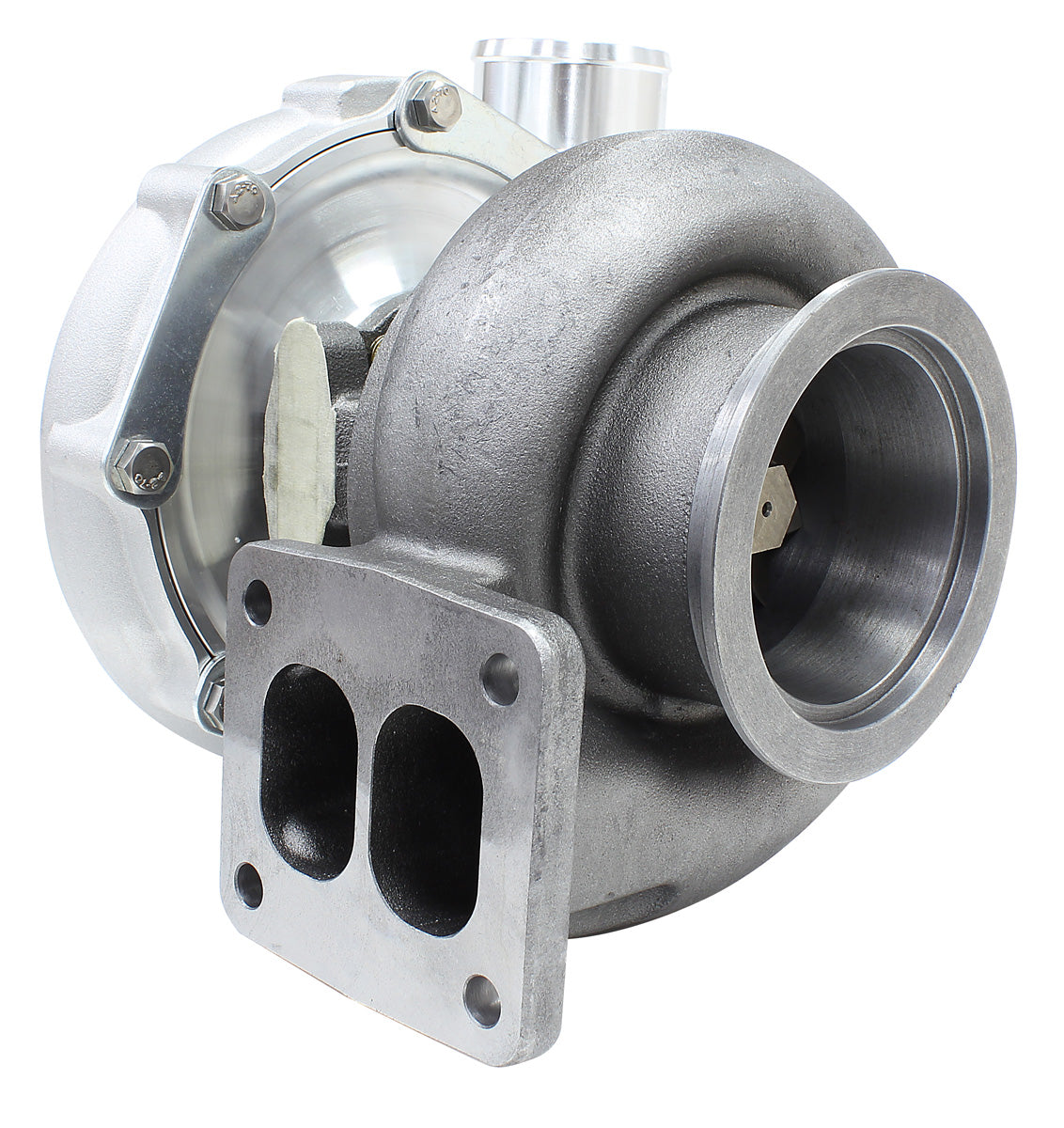 Boosted 7875 1.25 T4 Flange V-Band Outlet Gen 1 Natural AF8006-4011 - Aeroflow
