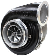 Boosted 7575 1.10 T4 Twin Entry V-Band Outlet BW S475 Black AF8006-4017BLK - Aeroflow