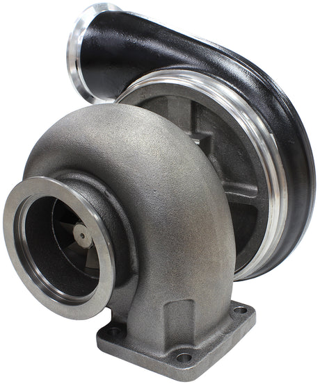 Boosted 7575 1.10 T4 Twin Entry V-Band Outlet BW S475 Black AF8006-4017BLK - Aeroflow
