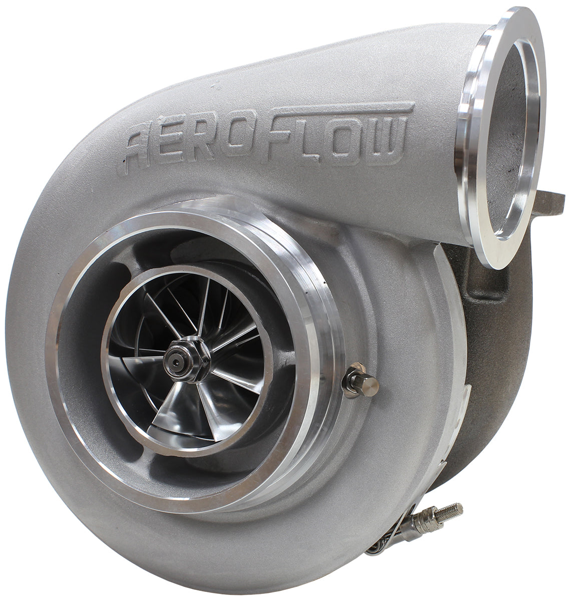 Boosted 7575 1.10 T4 Twin Entry V-Band Outlet BW S475 Natural AF8006-4017 - Aeroflow