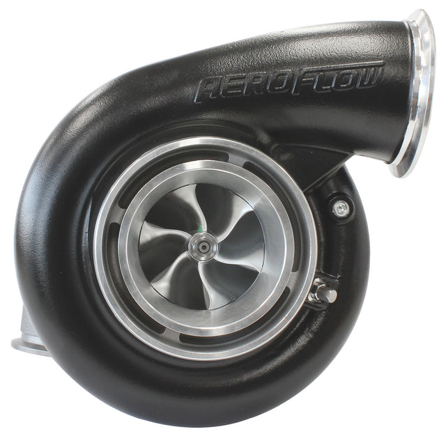 Boosted B7875 1.28 V-Band Inlet V-Band Outlet Gen 3 Black AF8006-4025BLK - Aeroflow