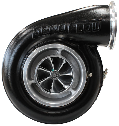 Boosted 7588 1.25 T4 Twin Entry V-Band Outlet BW S475 Black AF8006-4027BLK - Aeroflow
