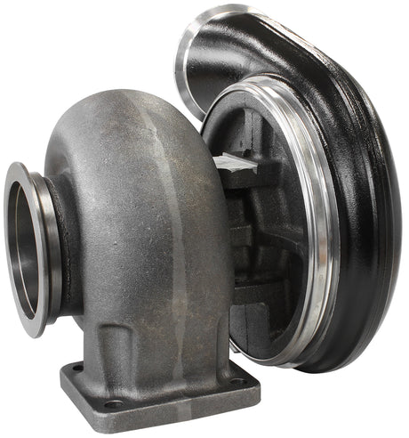 Boosted 7588 1.25 T4 Twin Entry V-Band Outlet BW S475 Black AF8006-4027BLK - Aeroflow