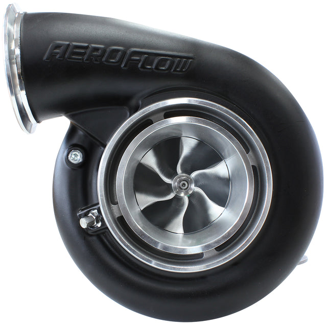 Boosted B7875 1.28 Reverse Inlet V-Band Outlet 7975 Black AF8006-4125BLK - Aeroflow