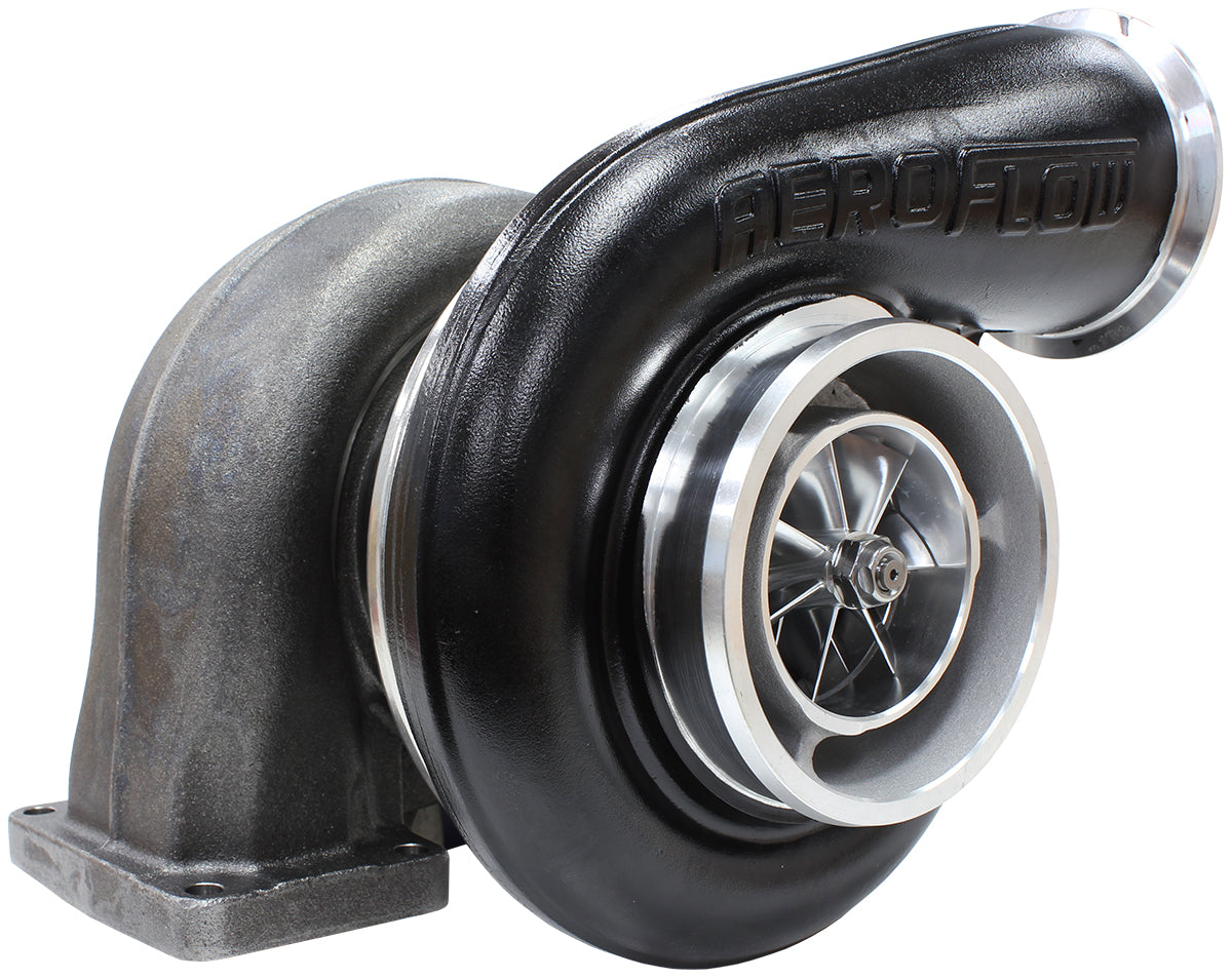 Boosted 7588 1.32 T6 Twin Entry V-Band Outlet BW S475 Black AF8006-6000BLK - Aeroflow