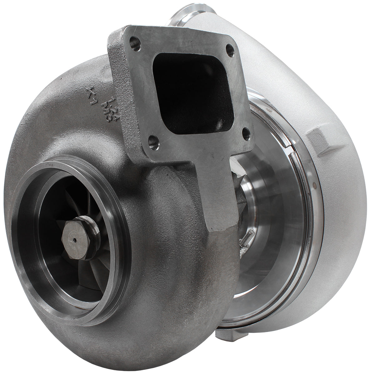 Boosted 102102 1.24 A/R T6 V-Band Outlet GTX5544 Natural AF8006-6012 - Aeroflow