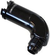 90 Deg Push On Fuel Fitting 3/8" Return Side -6AN LS1 LT1 AF803-02BLK - Aeroflow