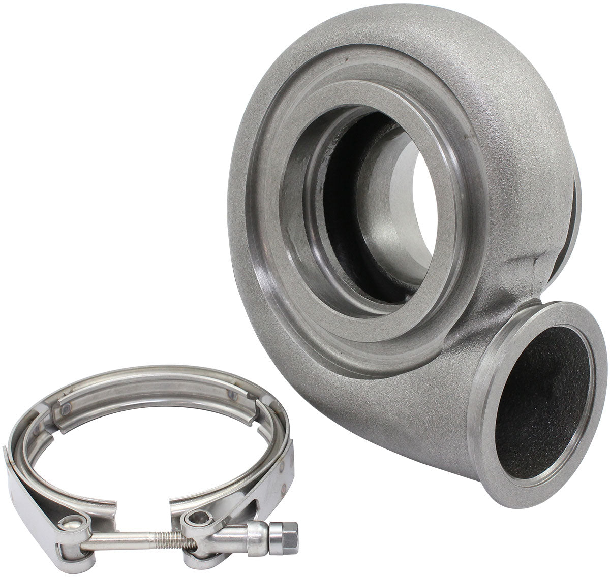 Boosted V-Band Housing 1.21 Cast Iron Housing 6862 6262 AF8050-1054 - Aeroflow