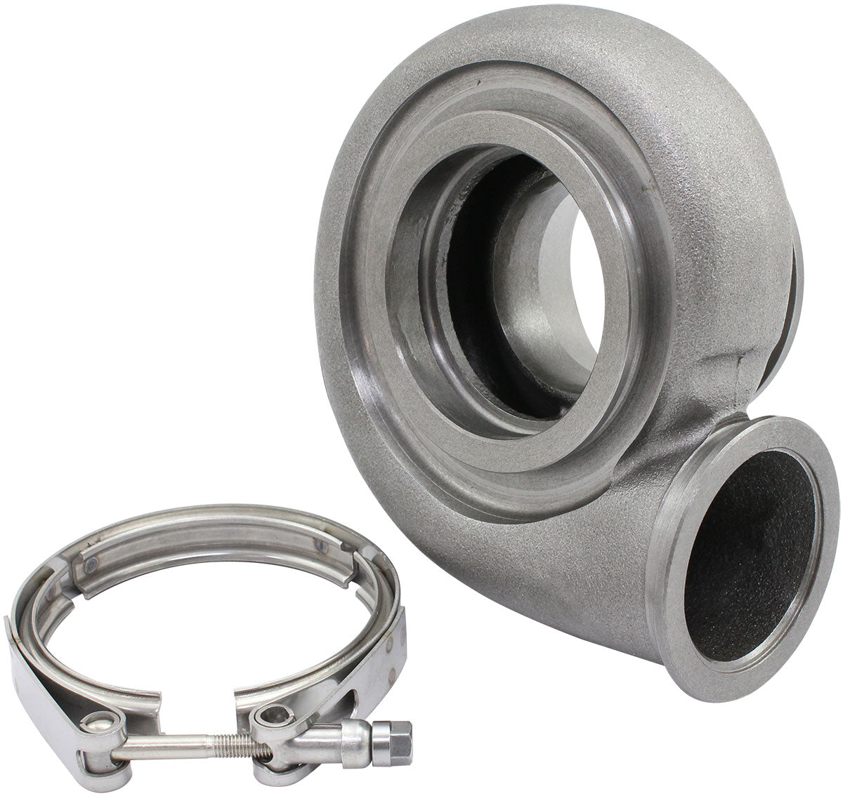Boosted V-Band Housing 0.83 Cast Iron Housing B5455 B5855 G30 AF8050-1062 - Aeroflow