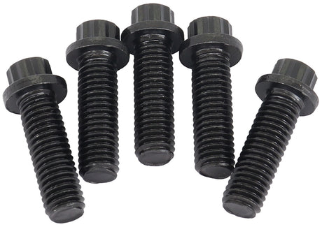 12 Point Bolt M8 x 1.25mm 5 Pack Grade 5 25mm UHL AF8059-1005 - Aeroflow
