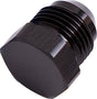 Flare Plug Male -10AN Black Male Flare Plug -10AN AF806-10BLK - Aeroflow