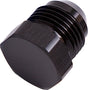 Flare Plug Male -20AN Black Male Flare Plug -20AN AF806-20BLK - Aeroflow