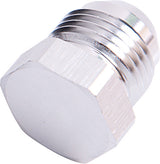 Flare Plug Male -20AN Silver Male Flare Plug -20AN AF806-20S - Aeroflow