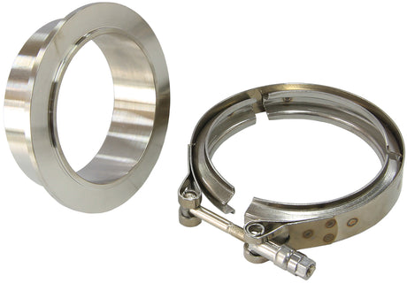 4.24" O.D SS Boosted V-Band Kit Kit Suit 7075-8077 V-Band C/O AF8080-1015 - Aeroflow