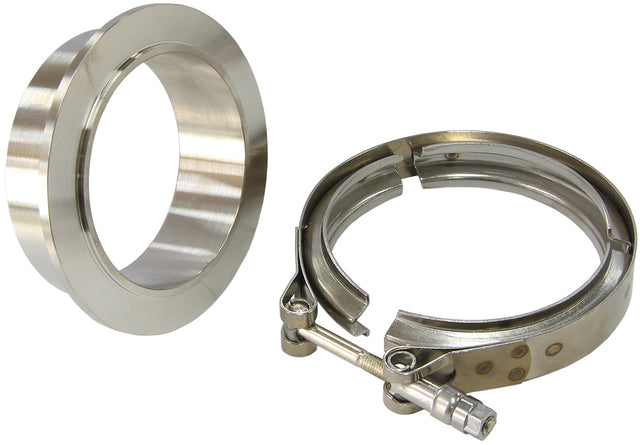 4.24" O.D SS Boosted V-Band Kit Kit Suit 7075-8077 V-Band C/O AF8080-1015 - Aeroflow