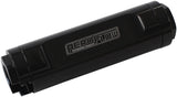 Dual Push On EFI Fuel Fitting 3/8 Both Sides Hose Rail LS AF809-02BLK - Aeroflow