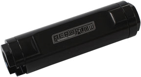 Dual Push On EFI Fuel Fitting 3/8 Both Sides Hose Rail LS AF809-02BLK - Aeroflow