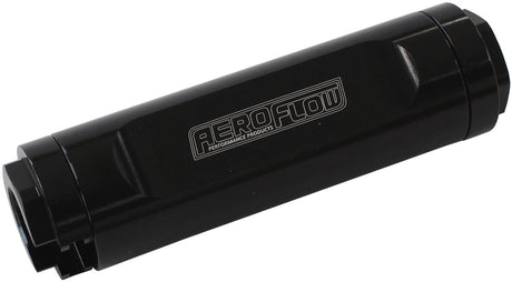 Dual Push On EFI Fuel Fitting 3/8 Both Sides Hose Rail LS AF809-02BLK - Aeroflow