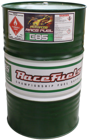 E85 Race Fuel 200 Litre 52 Galdrum Ethanol 85% + 98 Ron 15% AF81-3200 - Aeroflow