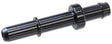 5/16" Male Tube To 8mm / 5/16" Barb Black Adapter AF810-05BLK - Aeroflow