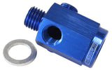 M12 x 1.5 Extension With 1/8" NPT Port Blue AF810-M12-02 - Aeroflow