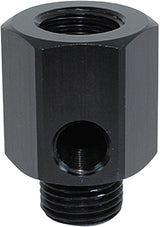 M12 x 1.5 Extension With 1/8" NPT Port Black AF810-M12-02BLK - Aeroflow