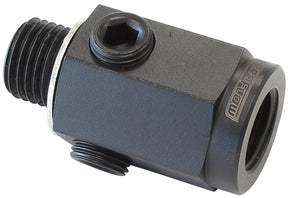 M14 x 1.5 Extension With 1/8" NPT Port Steel AF810-M14-02-ST - Aeroflow