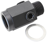 M16 x 1.5 Extension With 1/8" NPT Port Steel AF810-M16-02-ST - Aeroflow