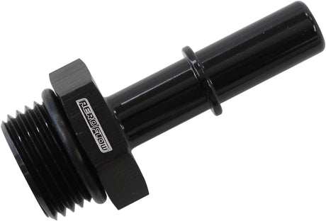 3/8" Push On EFI To -8ORB Black Quick Connect EFI AF811-08-06BLK - Aeroflow