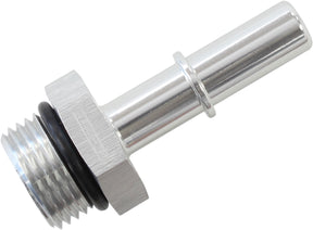 3/8" Push On EFI To -8ORB Silver Quick Connect EFI AF811-08-06S - Aeroflow