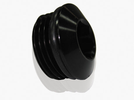 ORB Slimline Port Plug -3AN Black Finish AF813-03BLK - Aeroflow