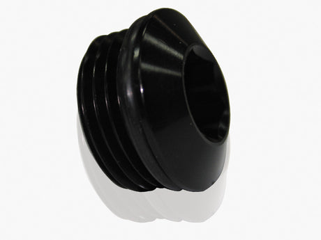 ORB Slimline Port Plug -8AN Black Finish AF813-08BLK - Aeroflow