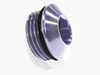 ORB Slimline Port Plug -20AN Silver Finish AF813-20S - Aeroflow