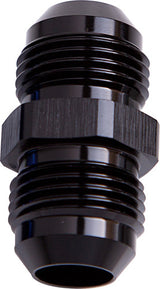 Male Flare Reducer -8 To -4 Black -8AN To -4AN Straight AF815-08-04BLK - Aeroflow