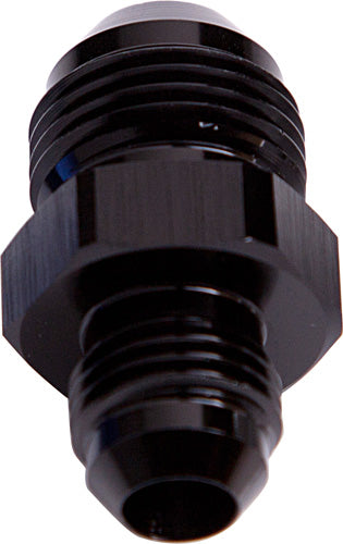 Male Flare Reducer -10 To -8 Black -10AN To -8AN Reducer AF815-10-08BLK - Aeroflow