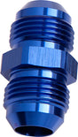 Male Flare Union -20AN Blue -20AN To -20AN Straight AF815-20 - Aeroflow